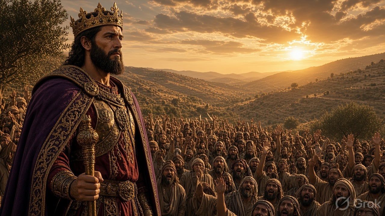 The King Israel Asked For